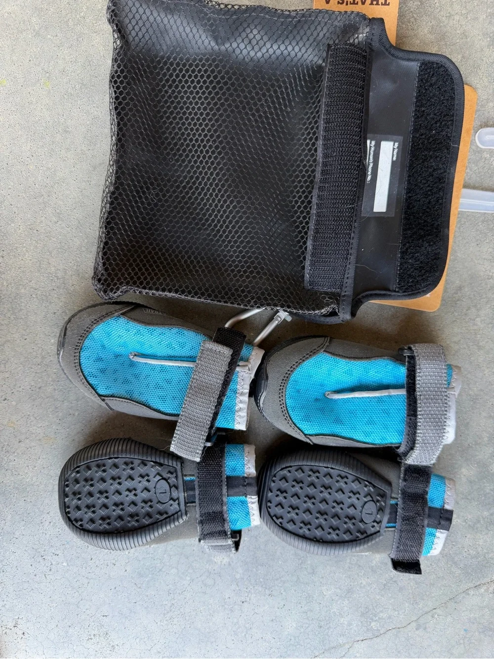Dog warm weather boots Arcadia Trail size Large